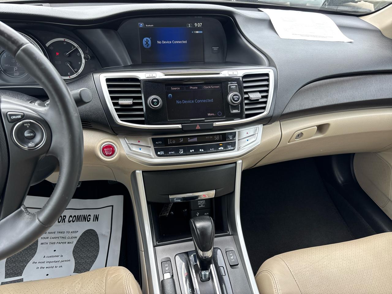 Honda Accord Sedan 4dr I4 CVT EX-L 2014