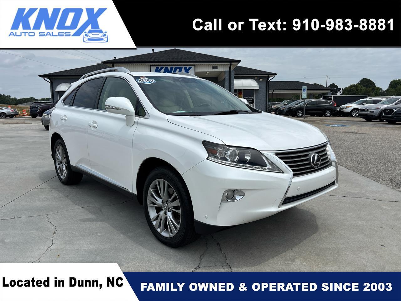Lexus RX 350 FWD 4dr 2013