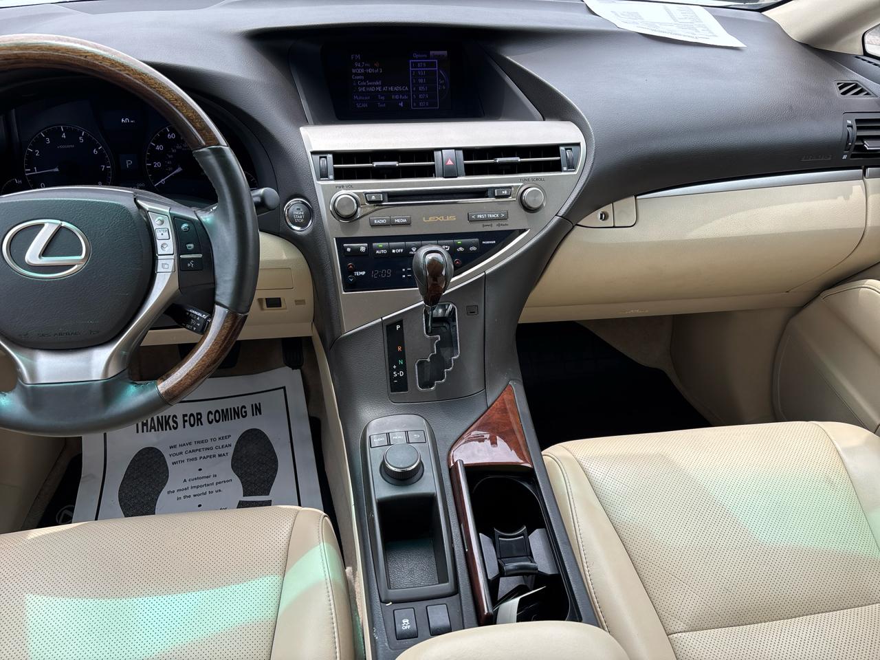 Lexus RX 350 FWD 4dr 2013