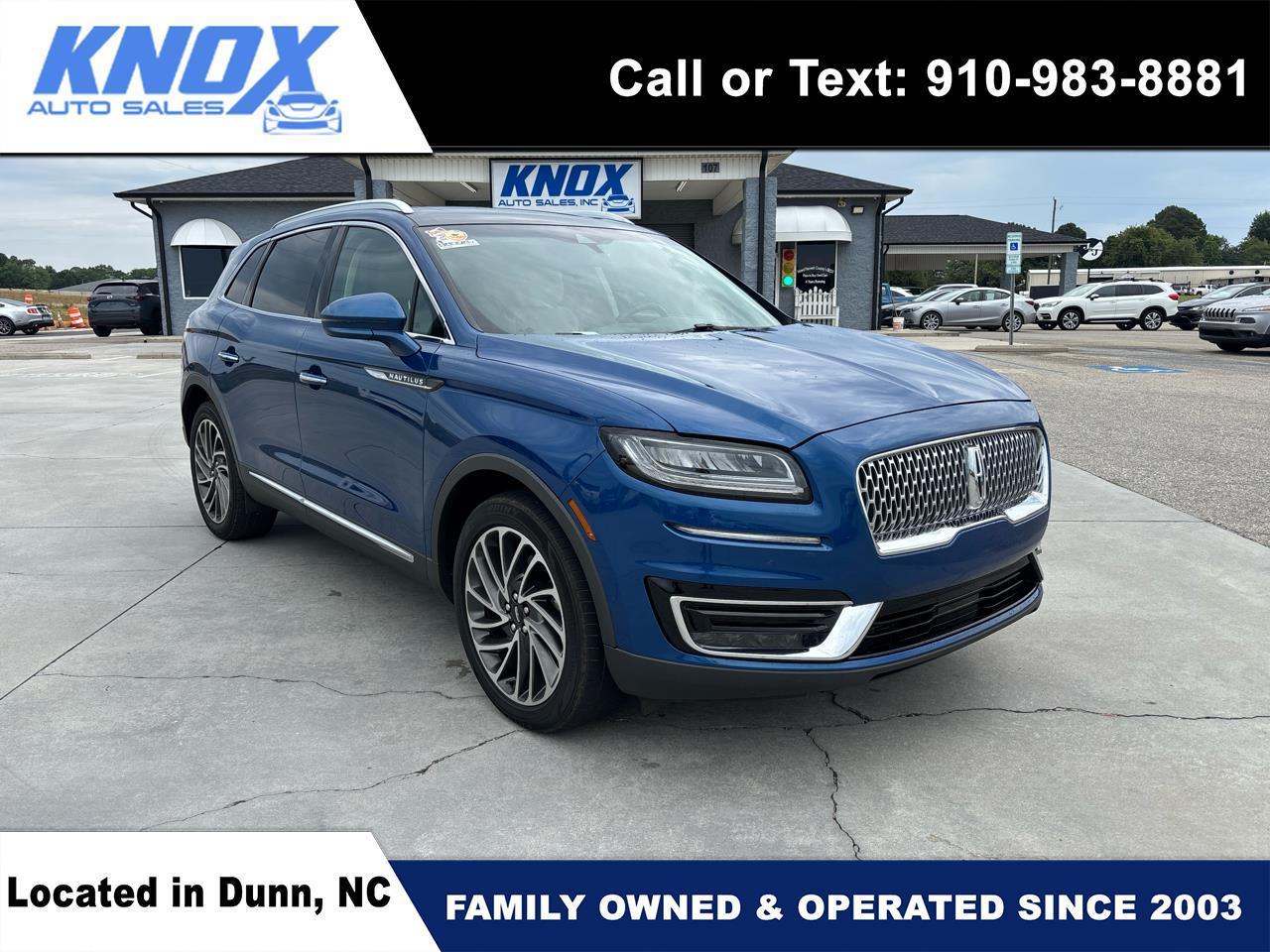 Lincoln Nautilus Reserve FWD 2020