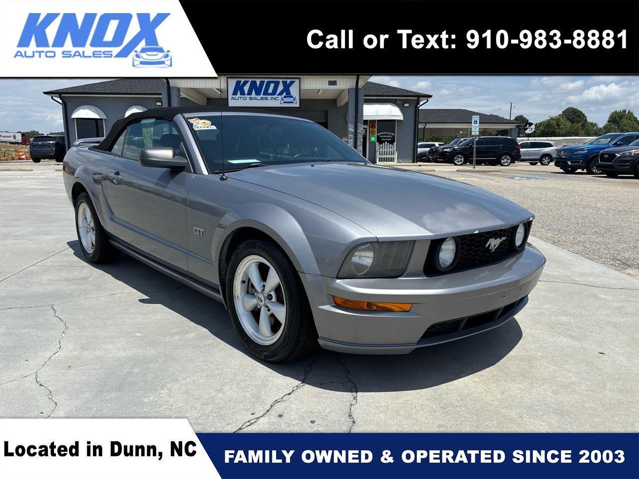 2007 Ford Mustang 2dr Conv GT Deluxe