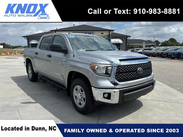 Silver 2019 Toyota Tundra Pickup Truck Four-Wheel Drive Automatic