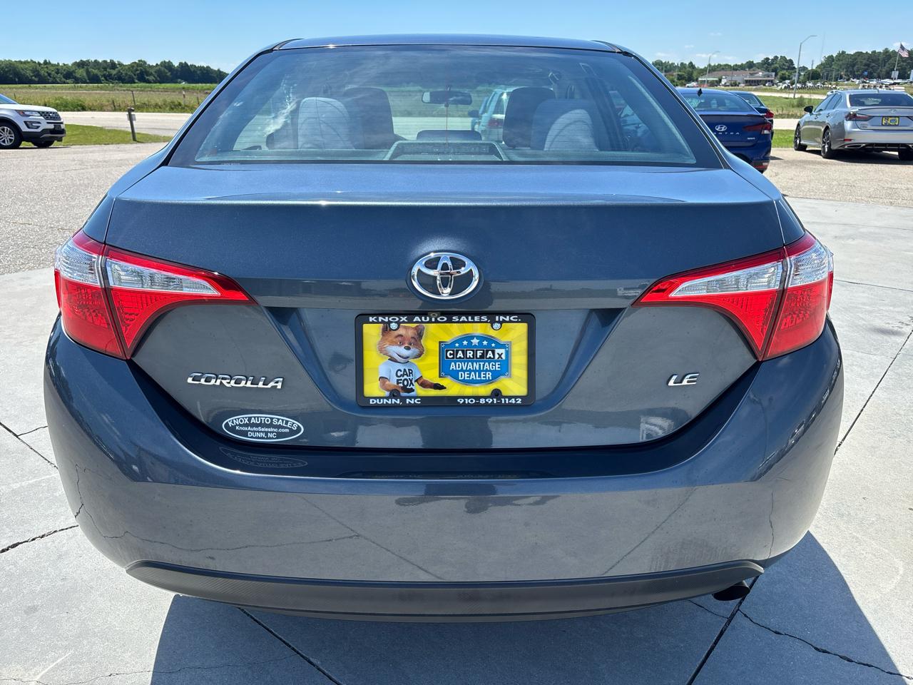 Toyota Corolla 4dr Sdn CVT LE (Natl) 2016