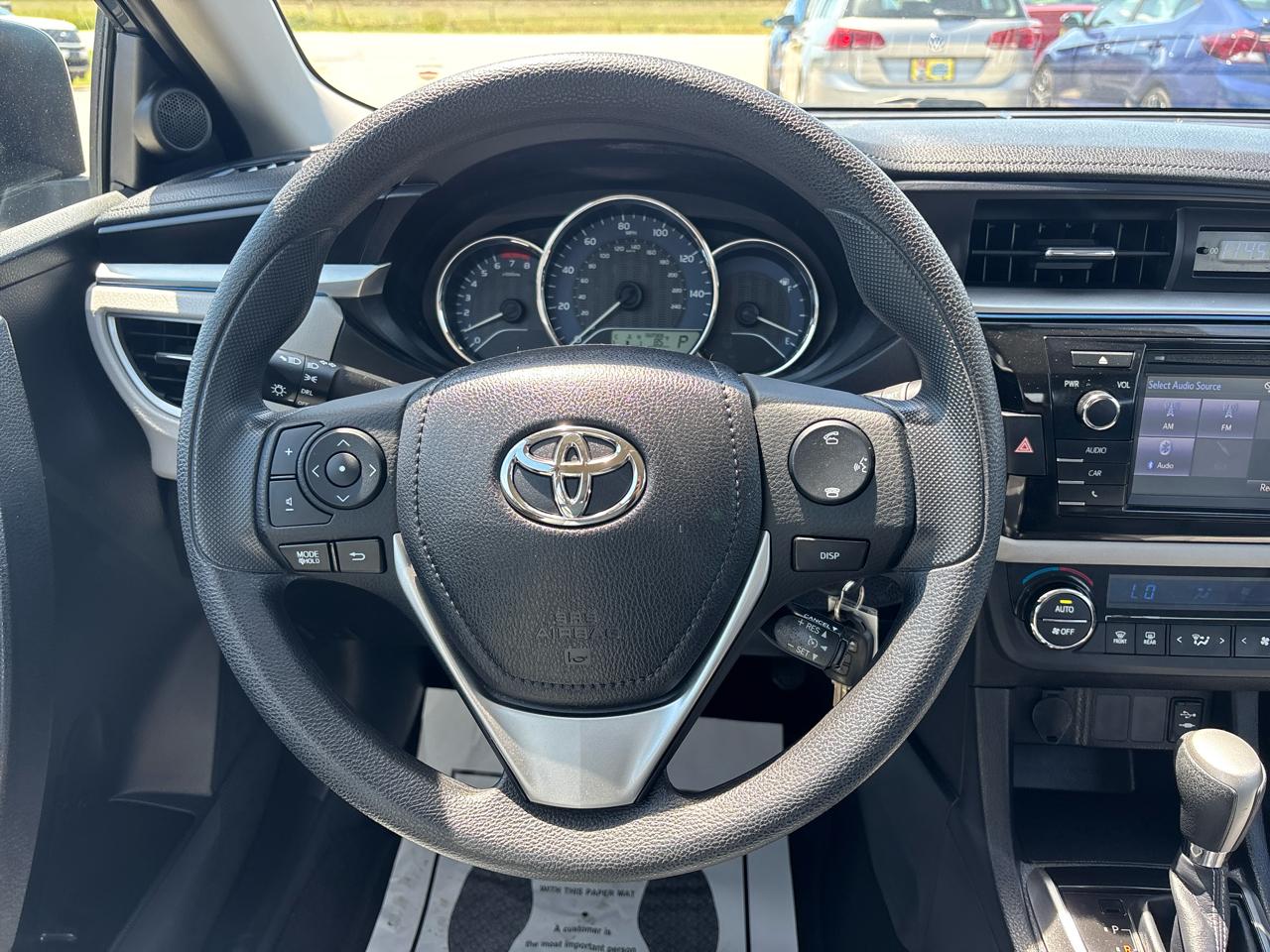 Toyota Corolla 4dr Sdn CVT LE (Natl) 2016