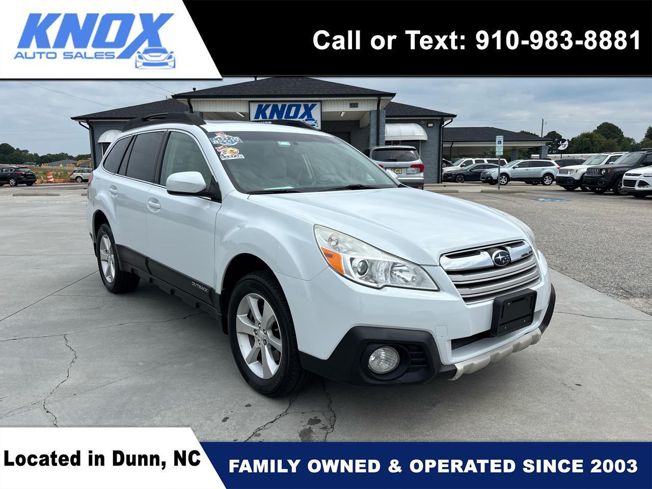 Subaru Outback 4dr Wgn H6 Auto 3.6R Limited 2013