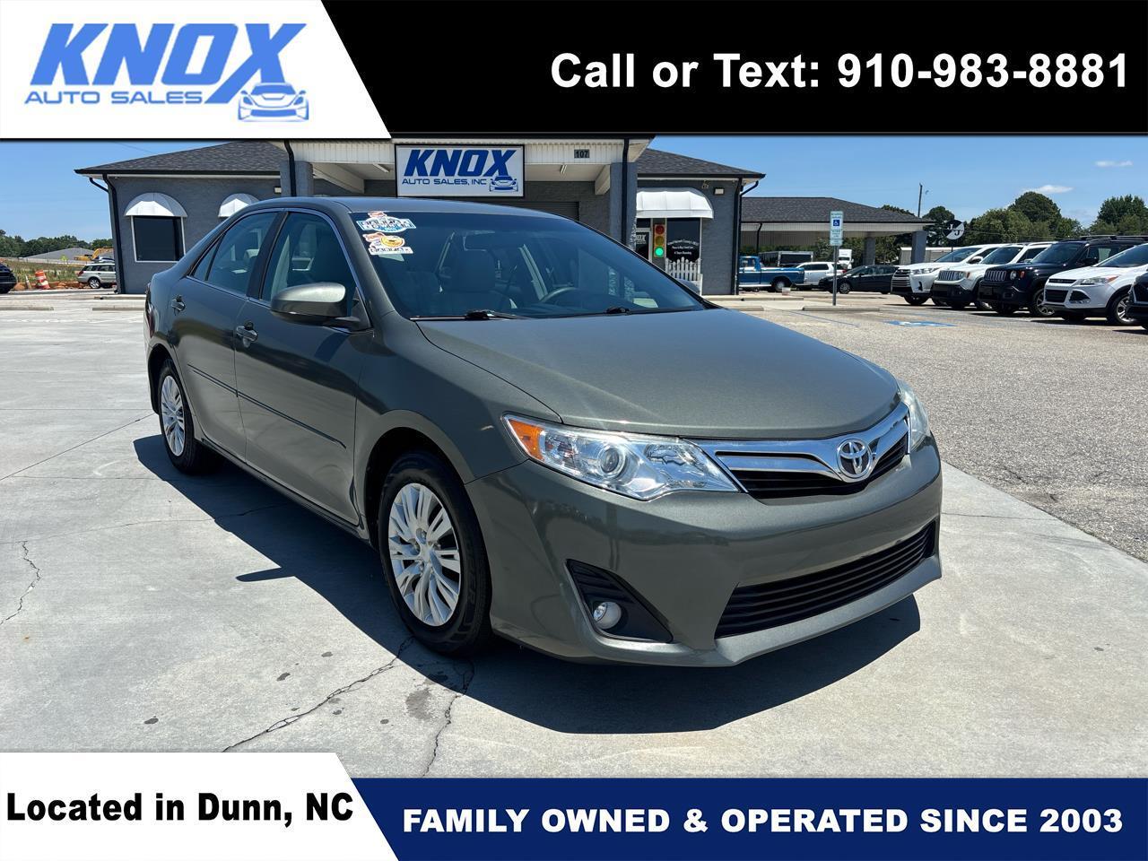 Toyota Camry LE 4D Sedan 2014