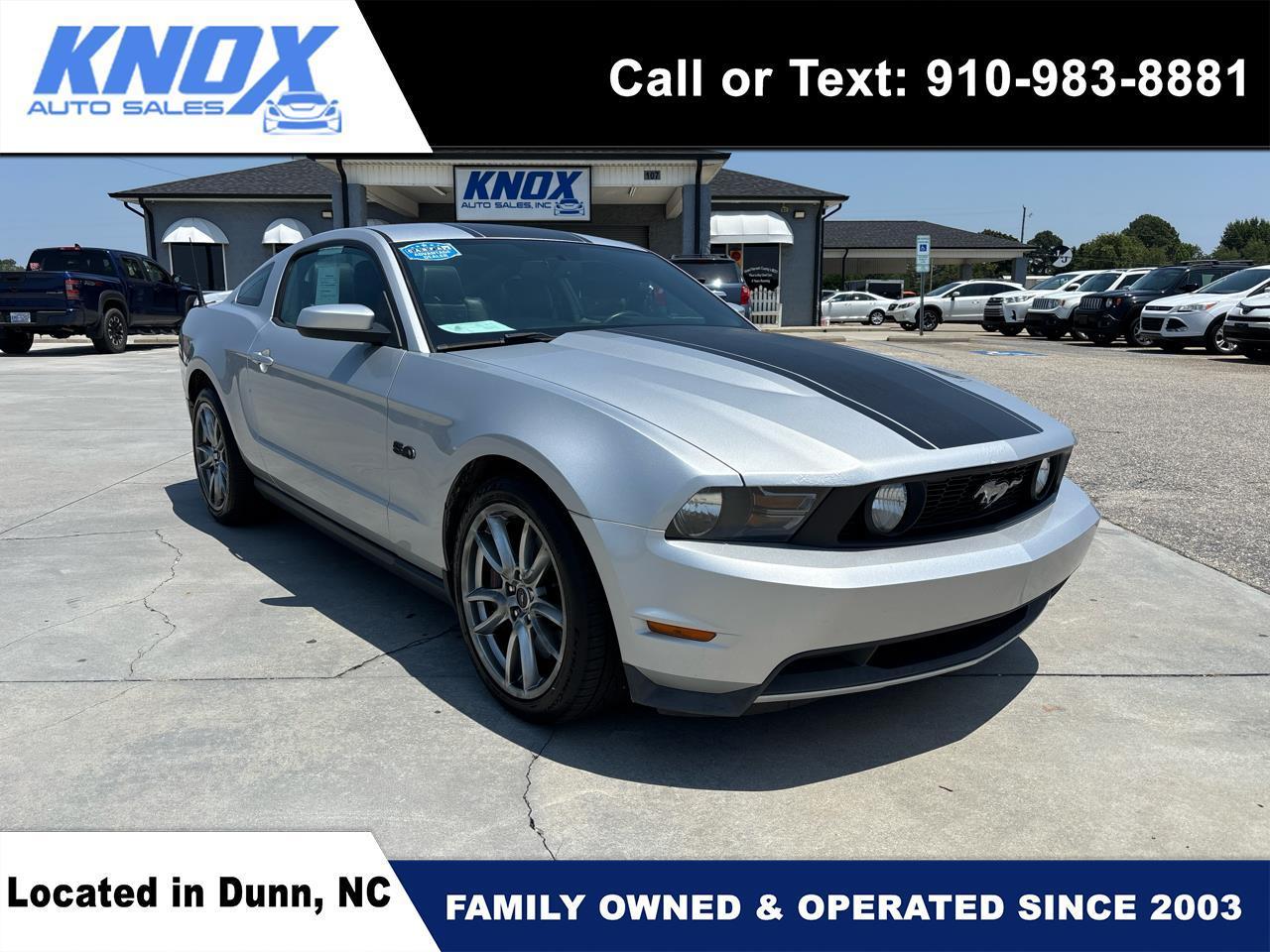 2012 Ford Mustang 2dr Cpe GT
