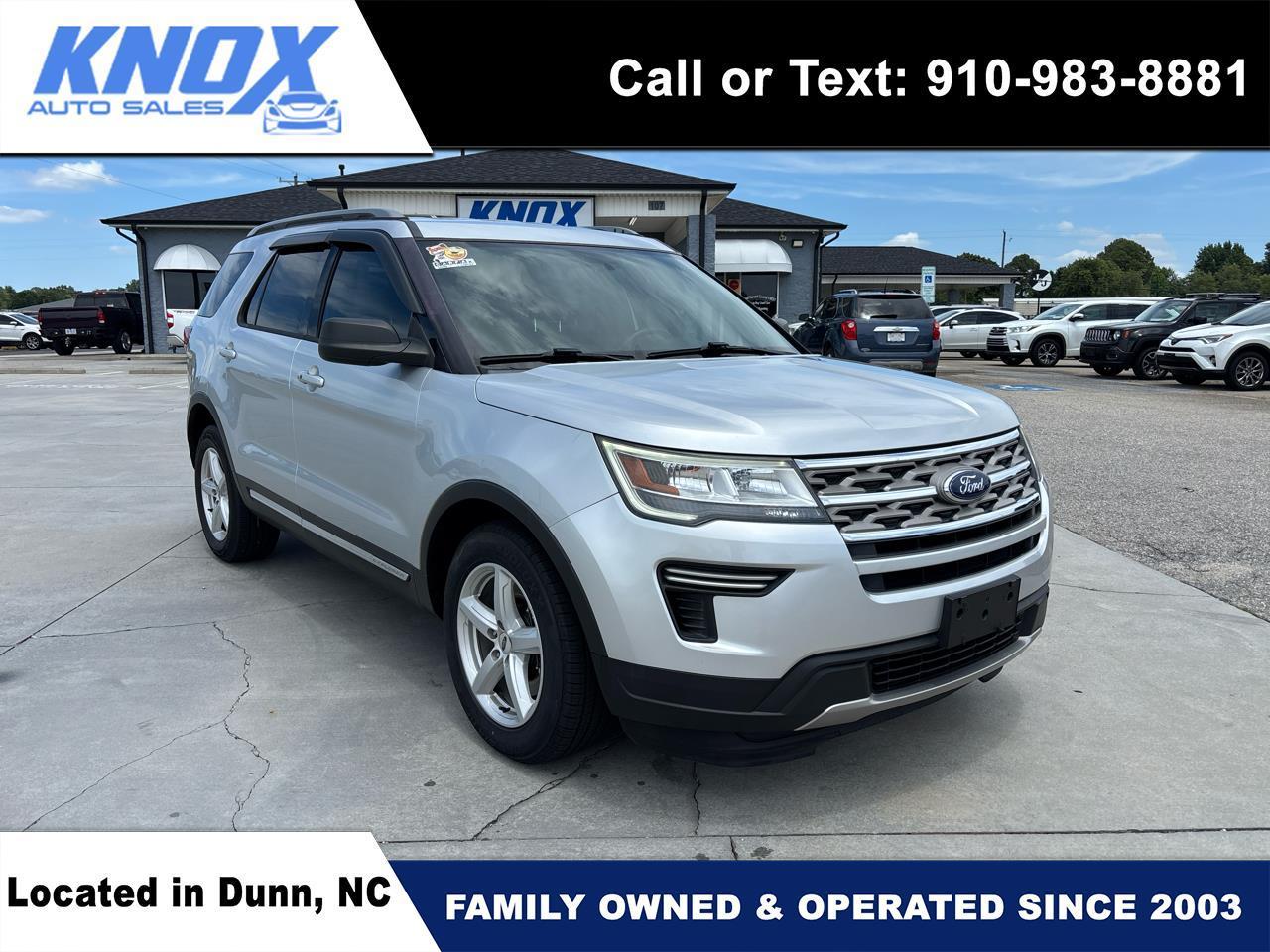 2018 Ford Explorer XLT FWD