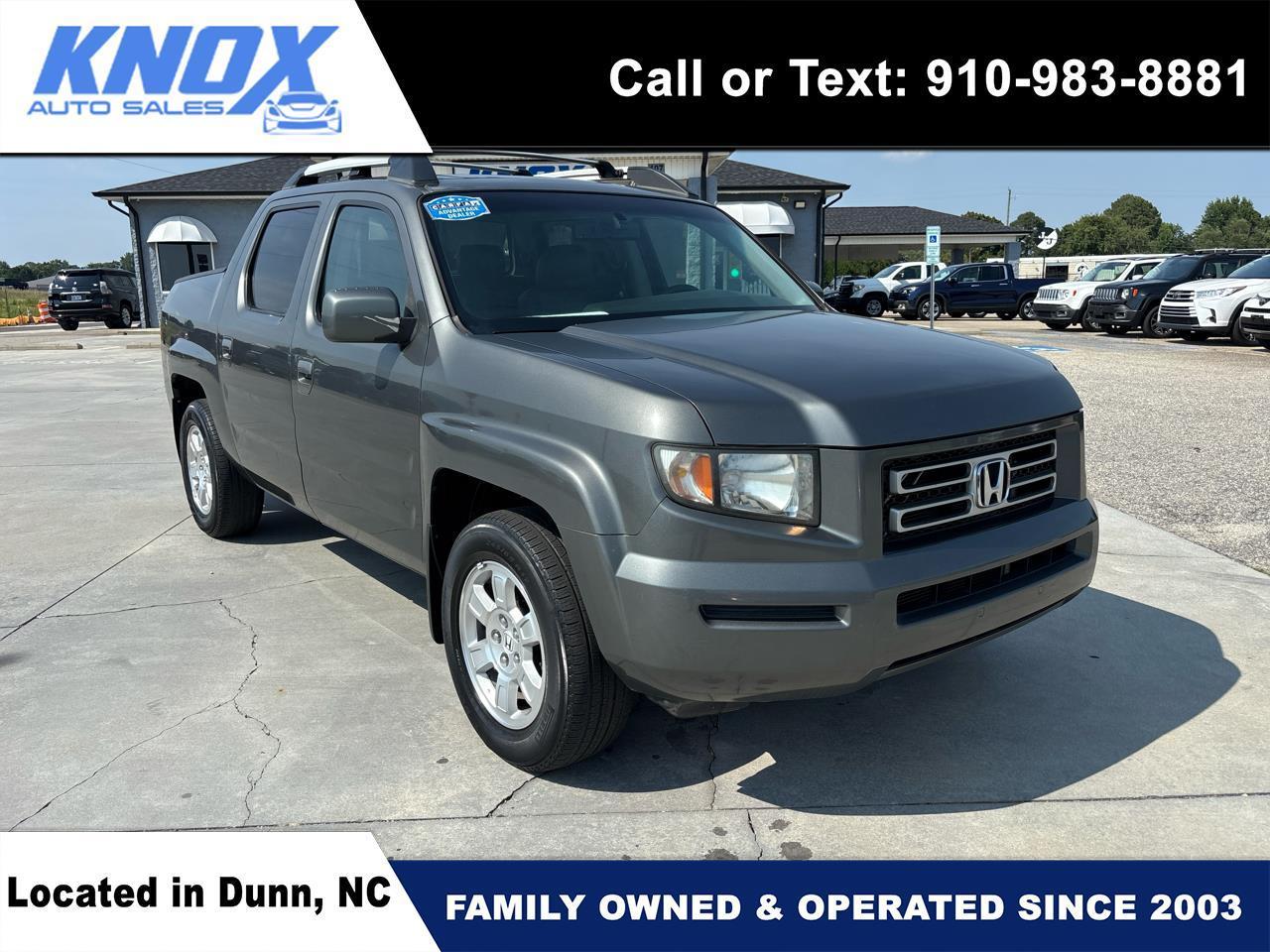 Honda Ridgeline 4WD Crew Cab RTL w/Lthr 2008