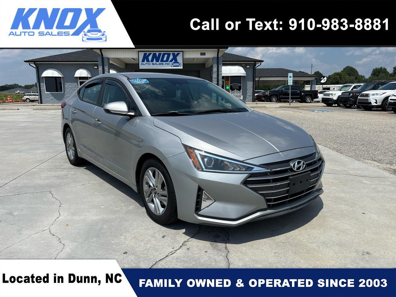 Hyundai Elantra SEL IVT 2020