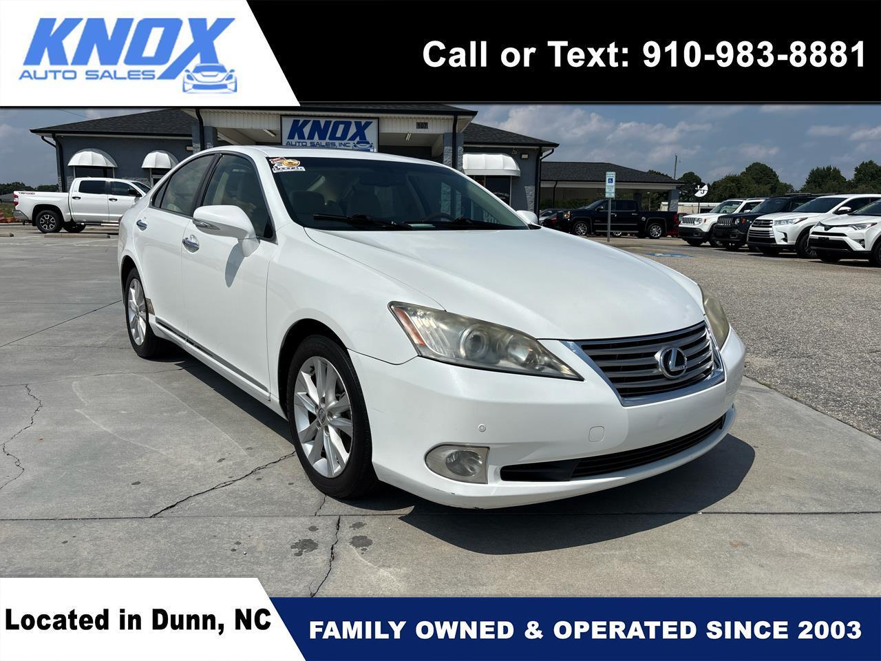 Lexus ES 350 4dr Sdn 2010
