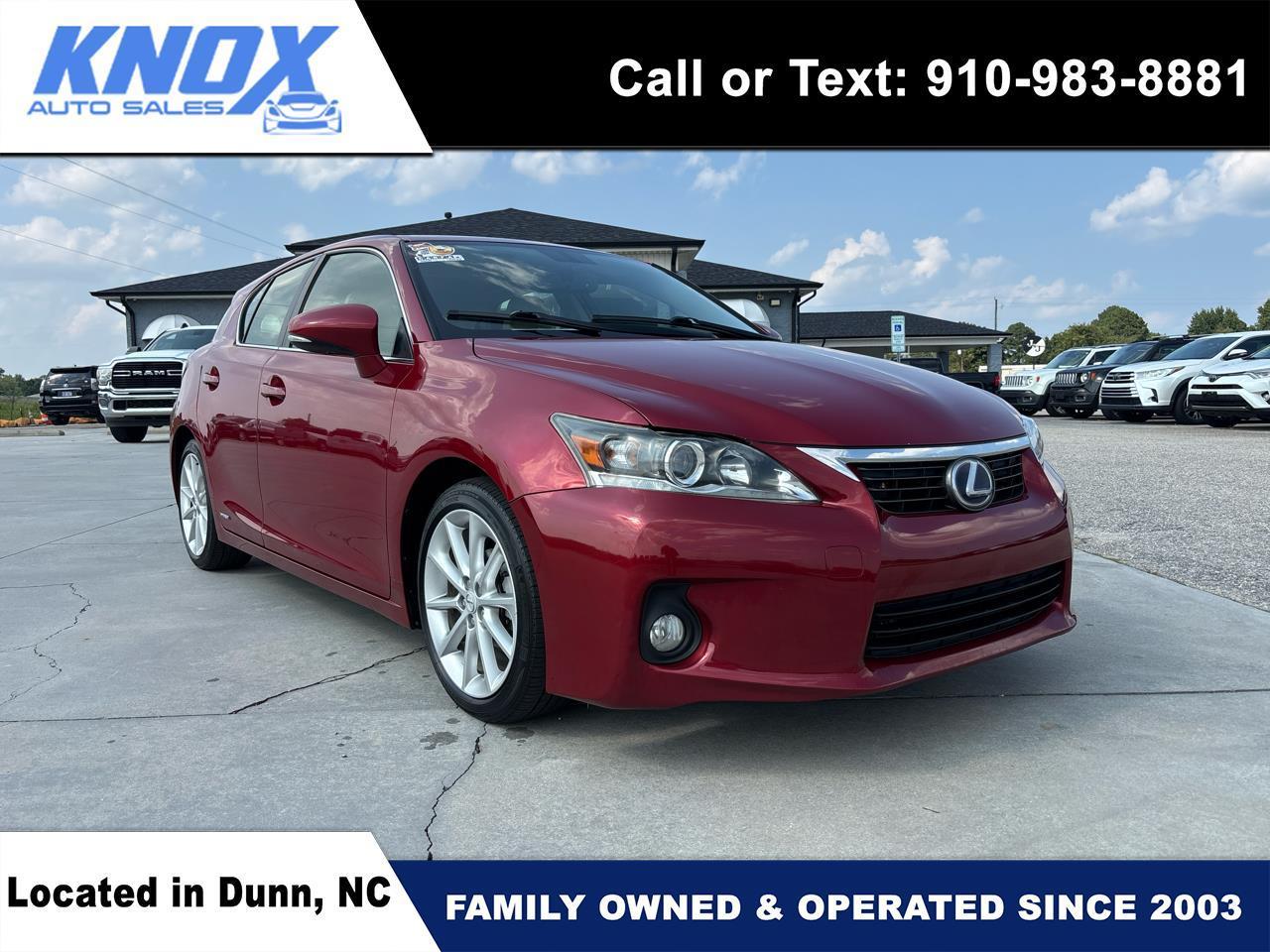 Lexus CT 200h 5dr Sdn Hybrid 2013
