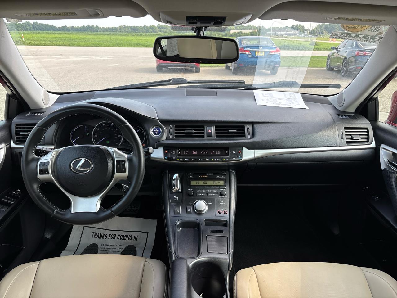 Lexus CT 200h 5dr Sdn Hybrid 2013