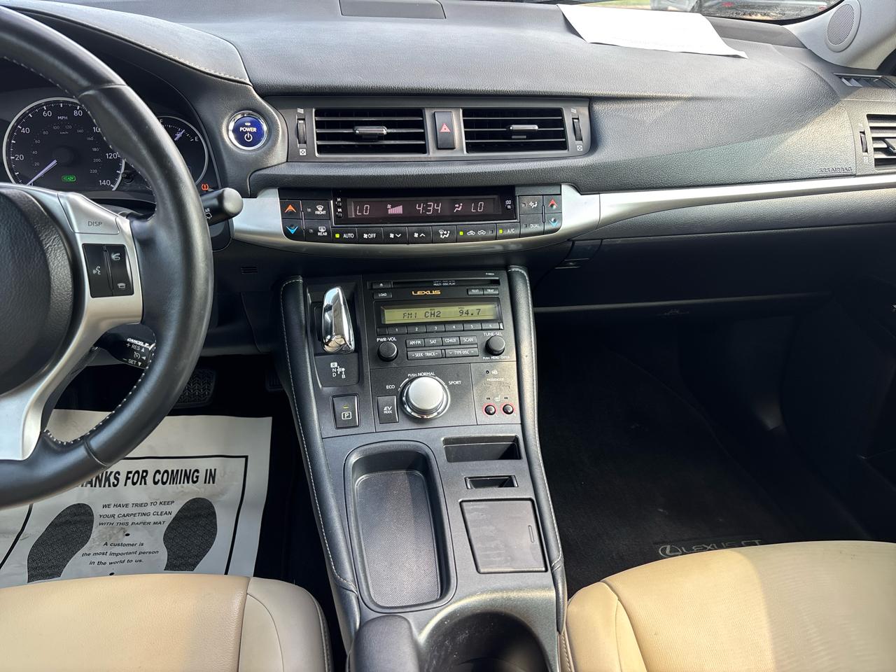 Lexus CT 200h 5dr Sdn Hybrid 2013