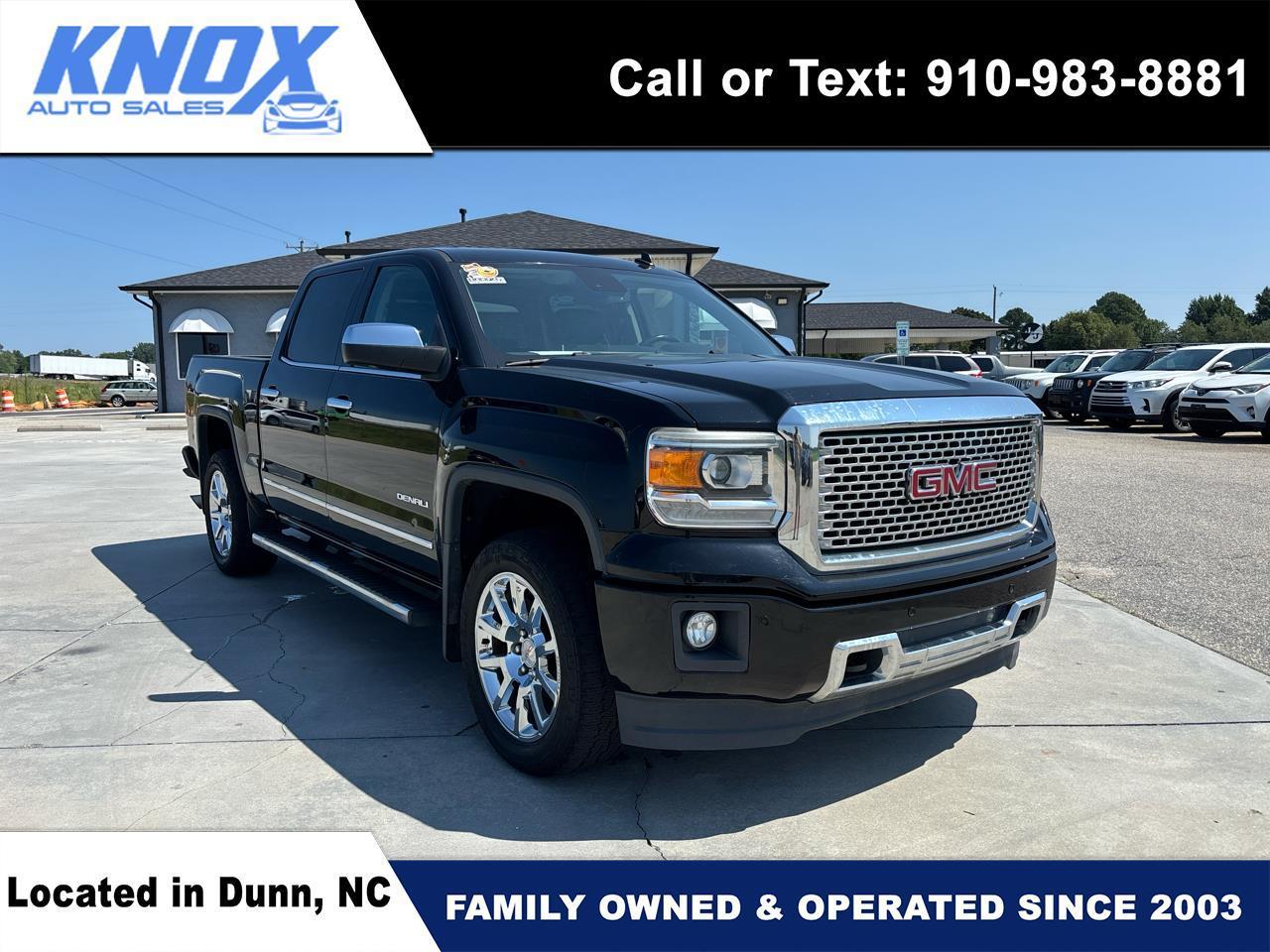 2014 GMC Sierra 1500 4WD Crew Cab 143.5" Denali