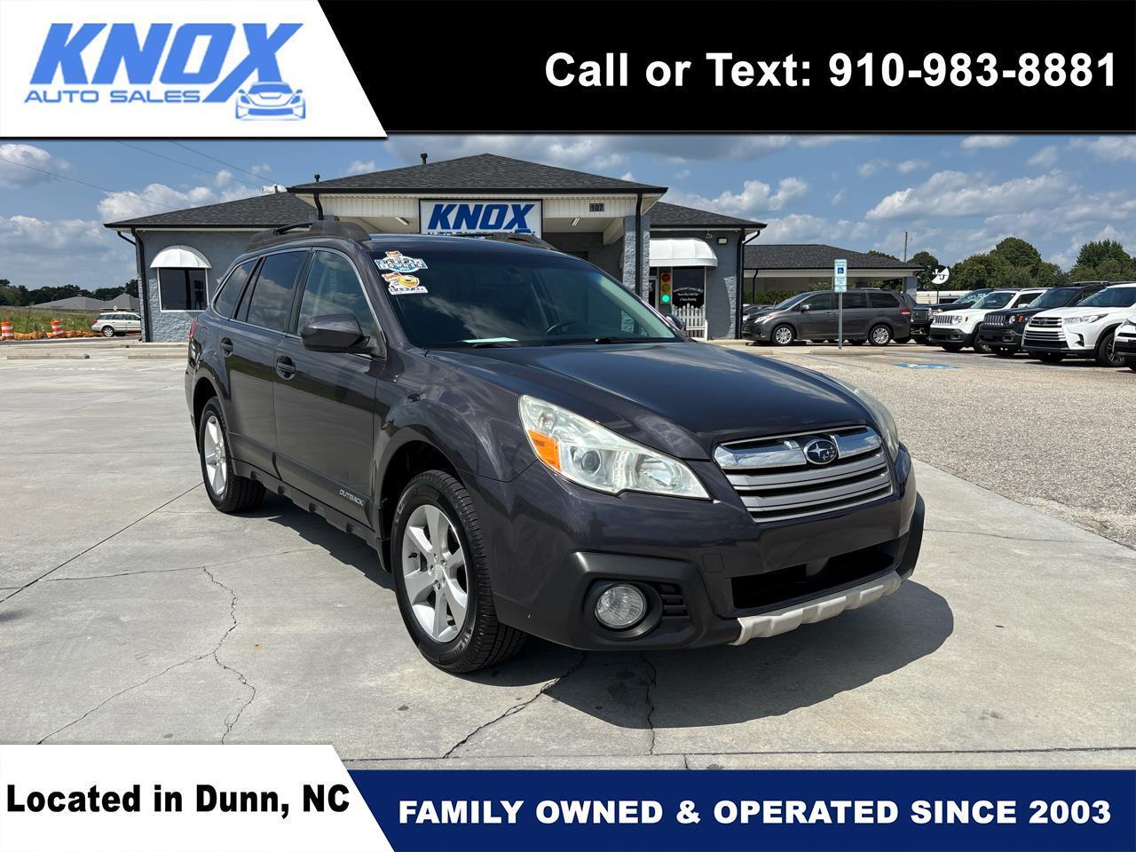 Subaru Outback 4dr Wgn H4 Auto 2.5i Limited 2013