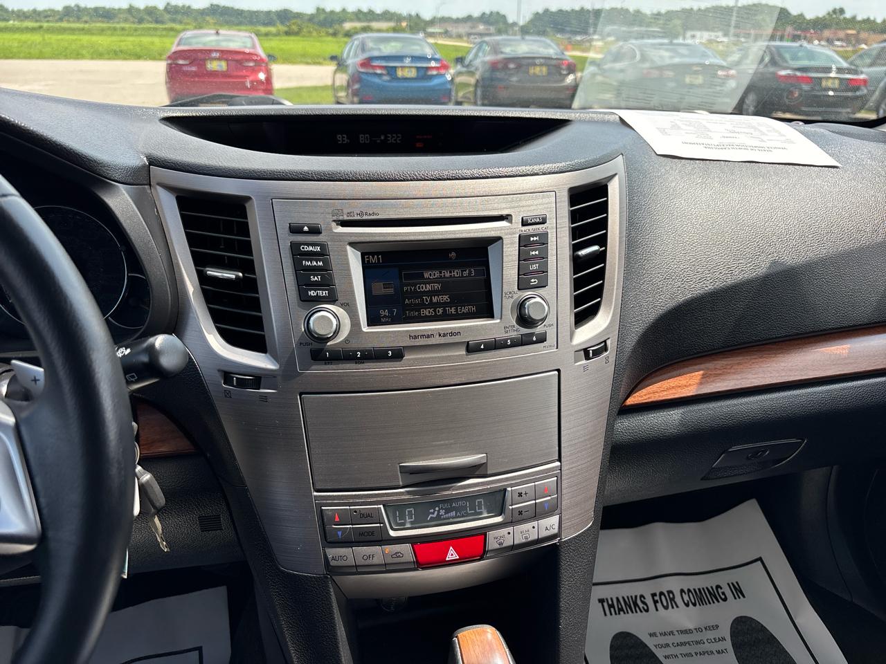 Subaru Outback 4dr Wgn H4 Auto 2.5i Limited 2013