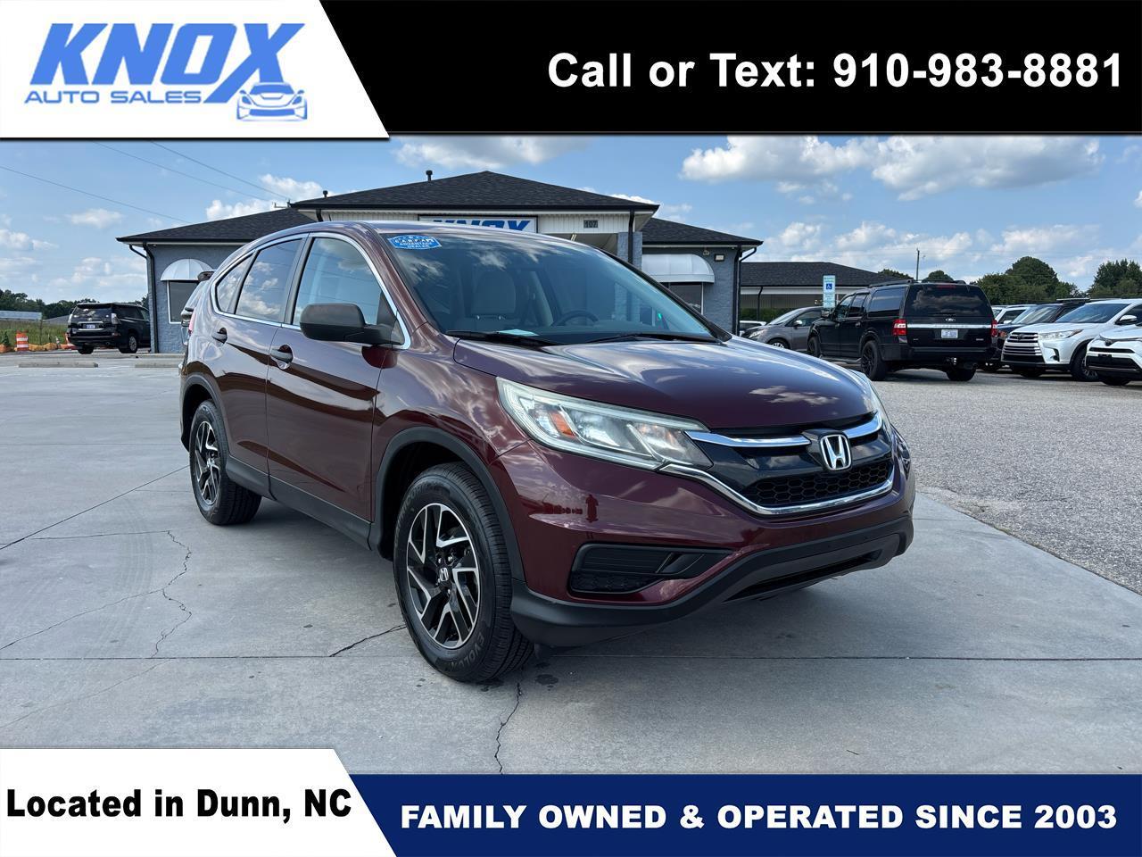 2016 Honda CR-V AWD 5dr SE