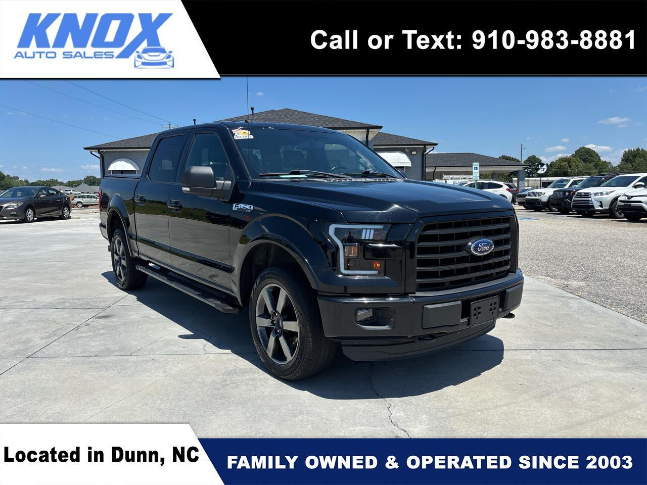2016 Ford F-150 4WD SuperCrew 145" XLT