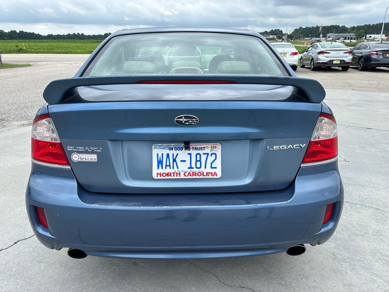 Subaru Legacy (Natl) 4dr H4 Man GT Ltd 2008
