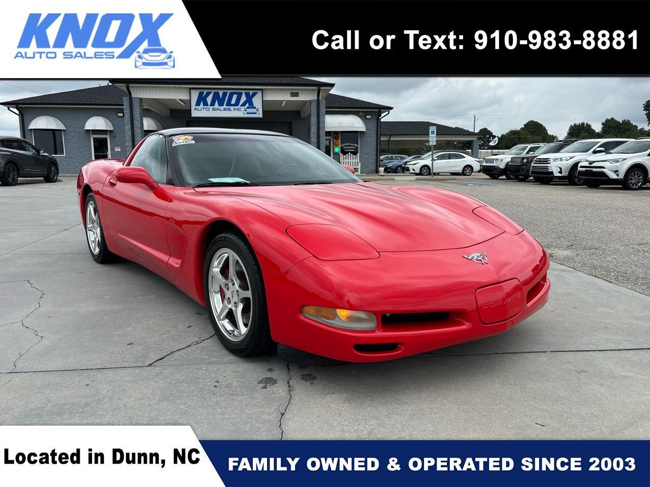 2003 Chevrolet Corvette 2dr Cpe