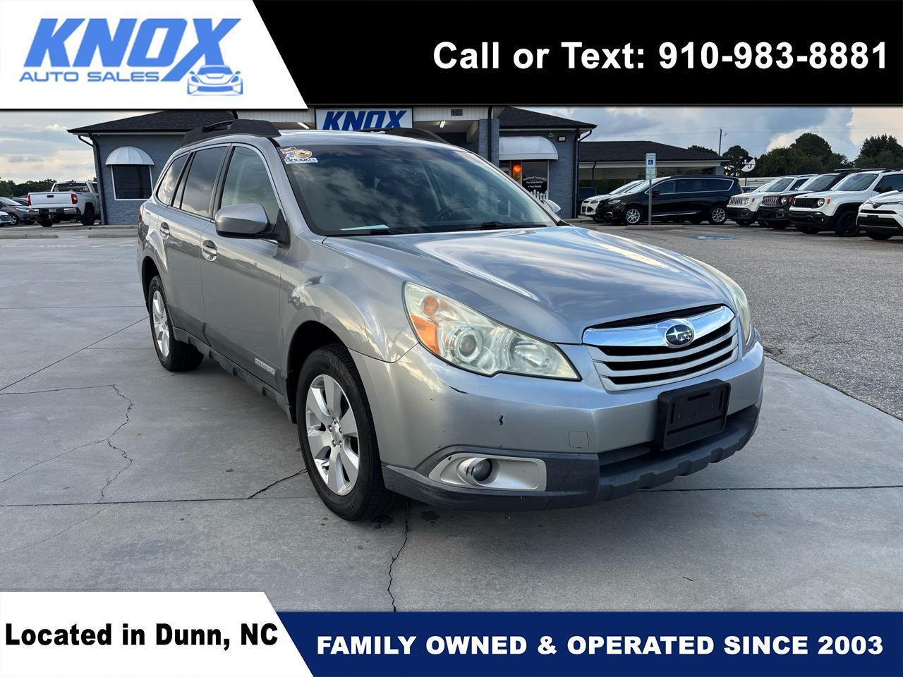 Subaru Outback 4dr Wgn H4 Auto 2.5i Prem AWP/Pwr Moon 2011