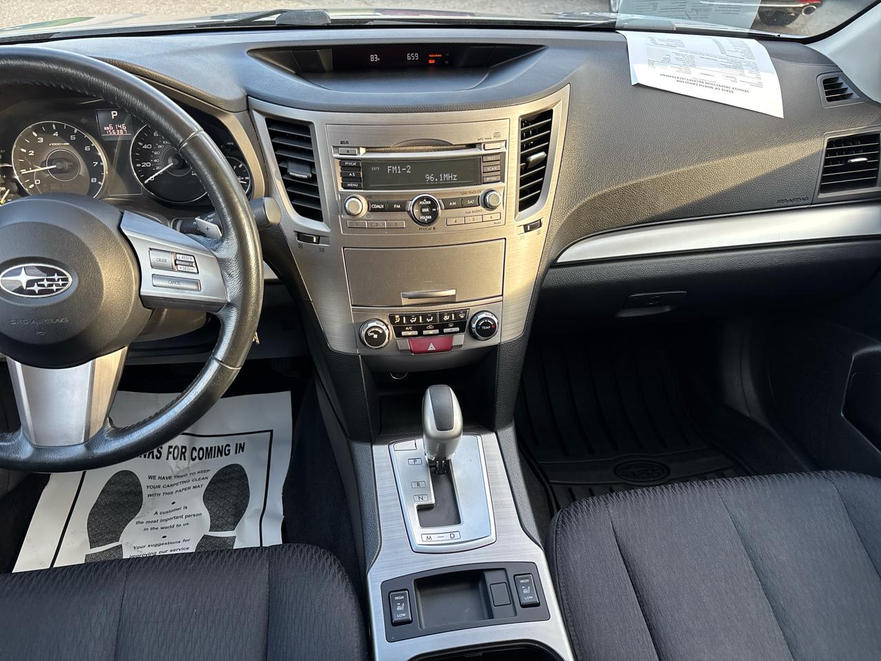 Subaru Outback 4dr Wgn H4 Auto 2.5i Prem AWP/Pwr Moon 2011
