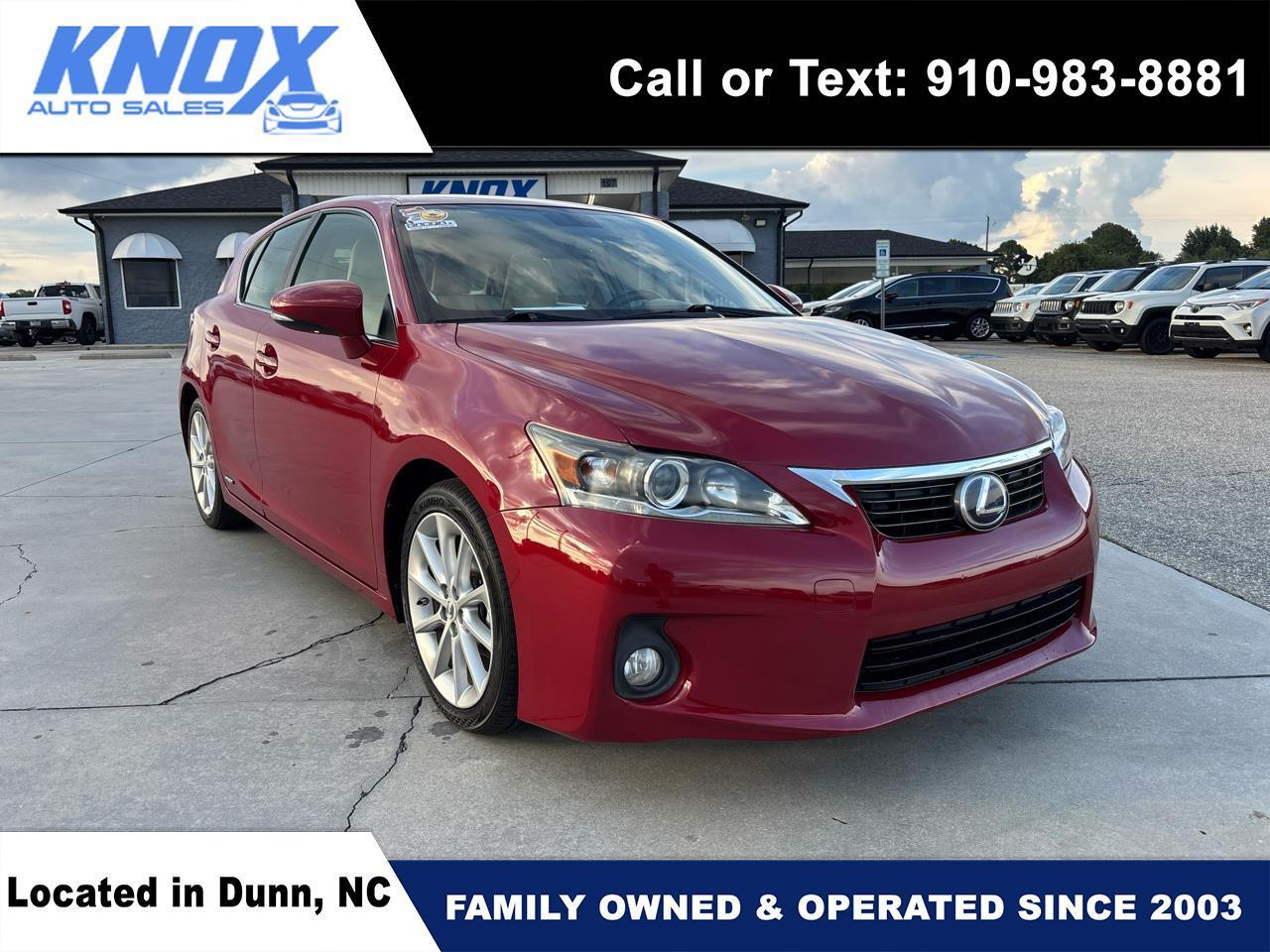 Lexus CT 200h 5dr Sdn Hybrid 2013