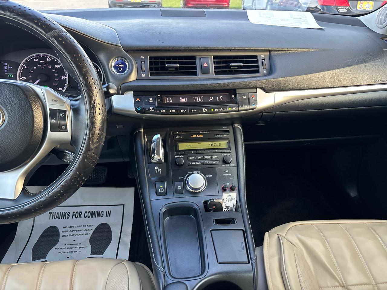 Lexus CT 200h 5dr Sdn Hybrid 2013