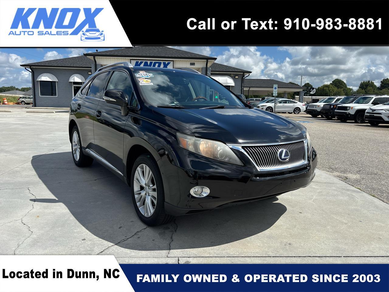Lexus RX 450h AWD 4dr Hybrid 2010