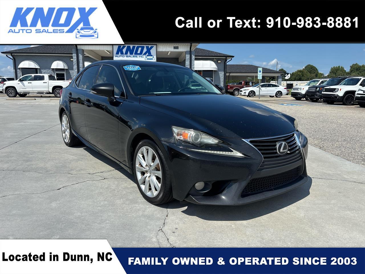 Lexus IS 250 4dr Sport Sdn Auto RWD 2014