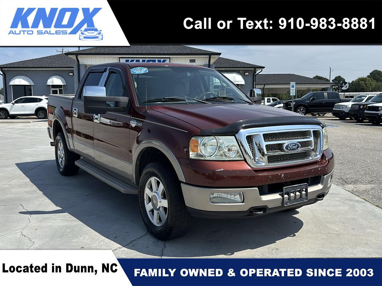 2005 Ford F-150 4WD SuperCrew 139" King Ranch