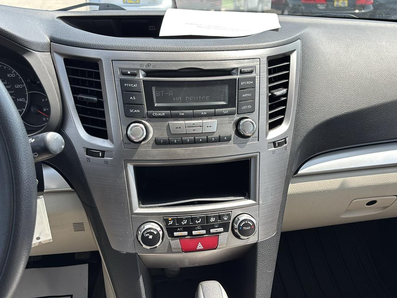 Subaru Outback 4dr Wgn H4 Auto 2.5i 2014