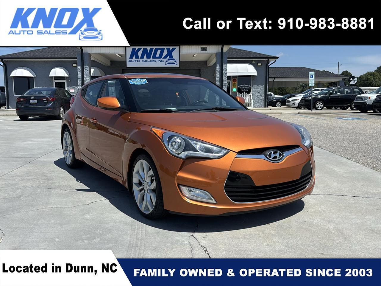 Hyundai Veloster 3dr Cpe Auto 2015