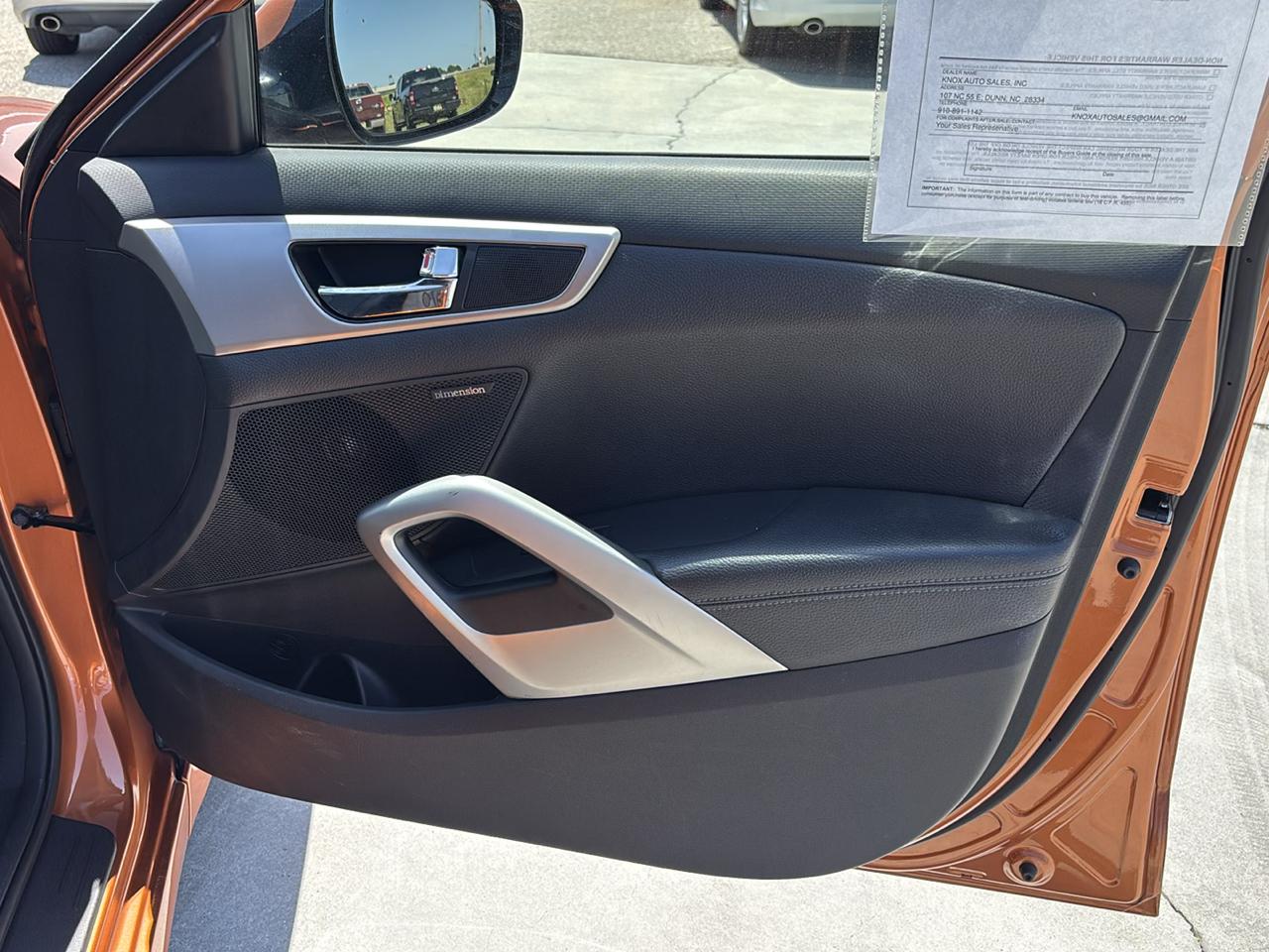 Hyundai Veloster 3dr Cpe Auto 2015