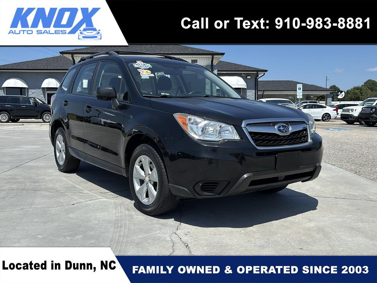 Subaru Forester 4dr CVT 2.5i PZEV 2016