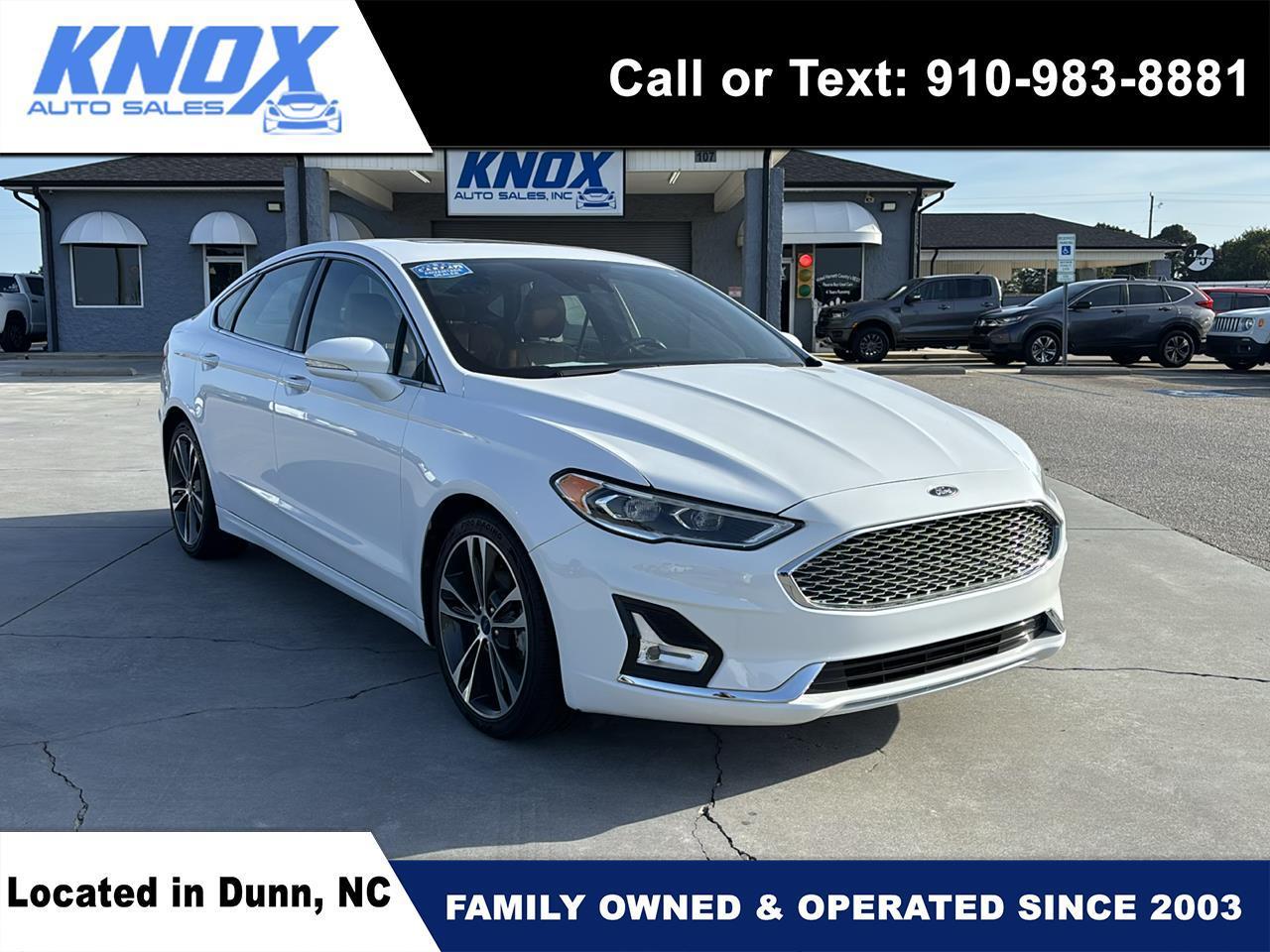 2020 Ford Fusion Titanium FWD