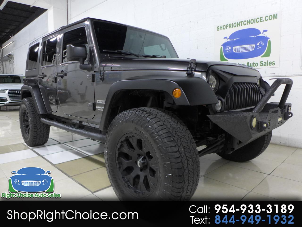 2016 Jeep Wrangler Unlimited Sport 4WD