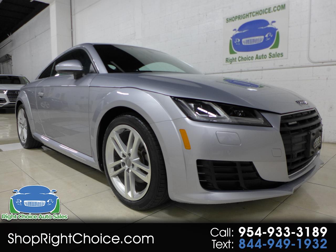 2016 Audi TT 2.0T Coupe quattro