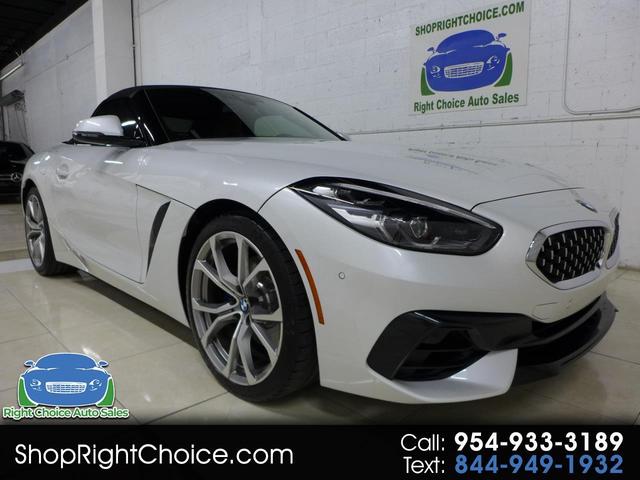 Mineral White Metallic 2019 BMW Z4 sDrive30i RWD Convertible Rear-Wheel Drive 8-Speed Automatic