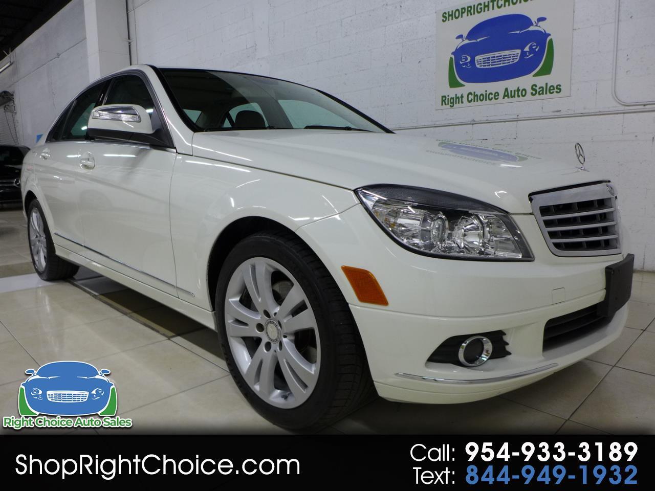 2009 Mercedes-Benz C-Class C300 4MATIC Luxury Sedan
