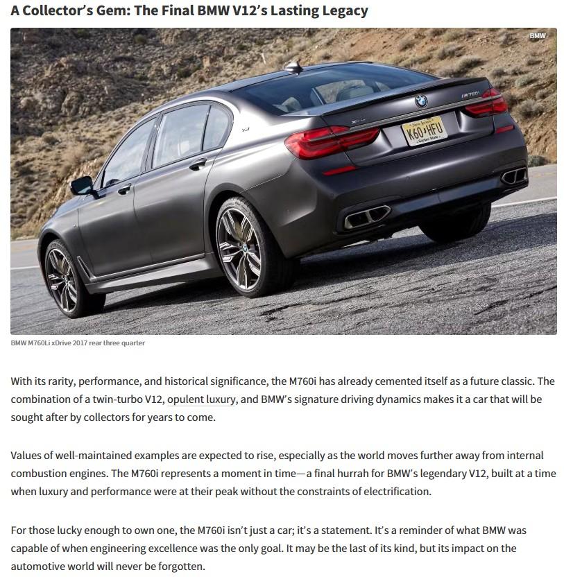 BMW 7-Series M760i xDrive 2019