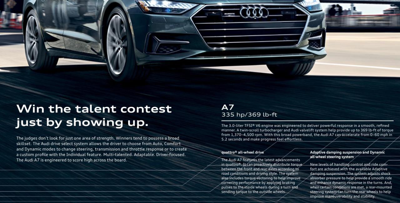 Audi A7 3.0 TFSI Prestige quattro 2019