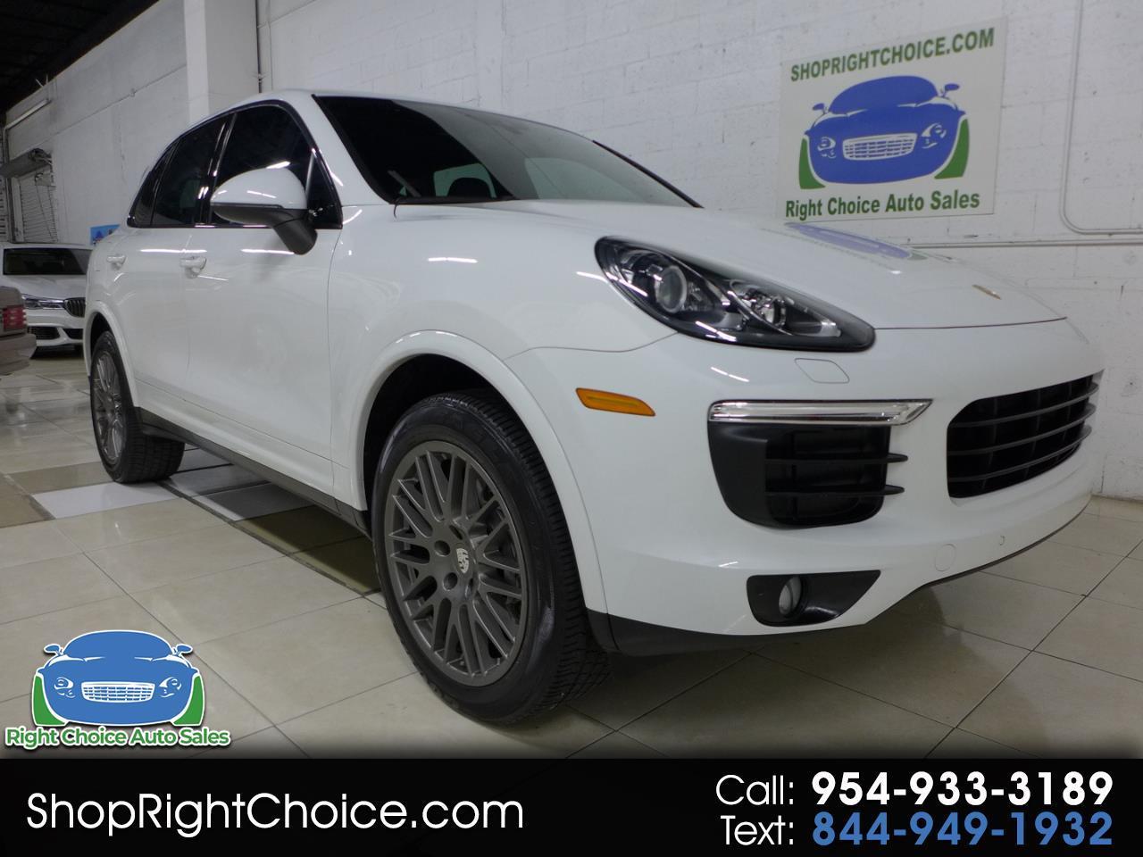 2017 Porsche Cayenne Platinum Edition AWD