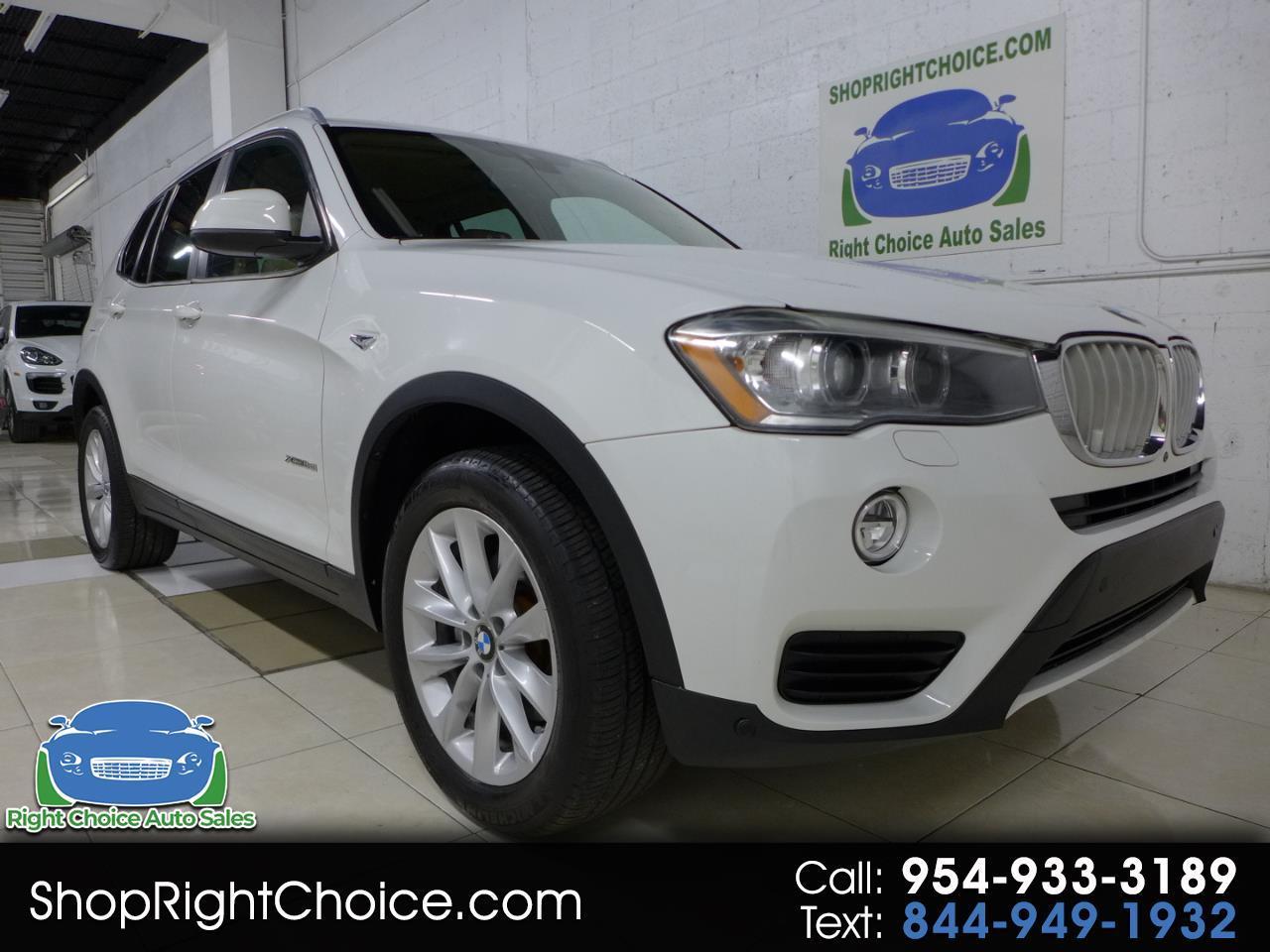 2016 BMW X3 xDrive28i