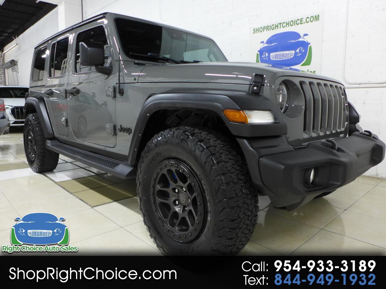 2021 Jeep Wrangler Unlimited Sport S