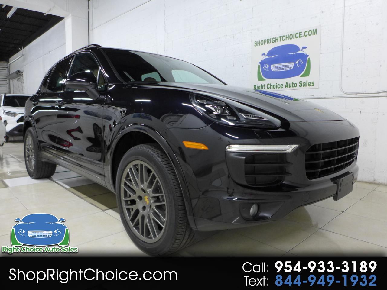 2017 Porsche Cayenne Platinum Edition AWD