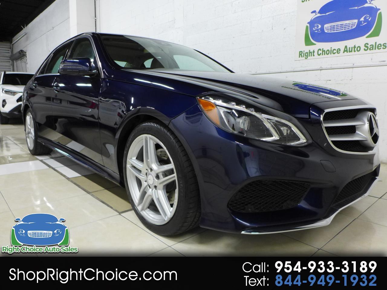 Mercedes-Benz E-Class E350 4MATIC Sedan 2014