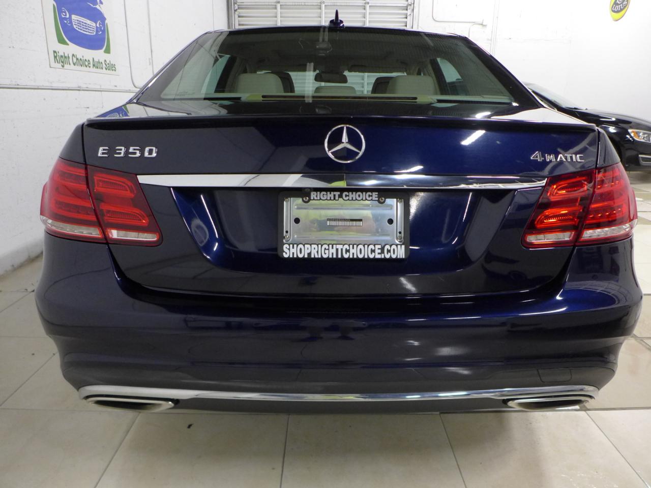 Mercedes-Benz E-Class E350 4MATIC Sedan 2014