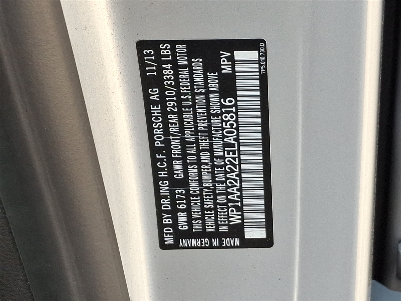 Porsche Cayenne  2014 Porsche Cayenne  2014